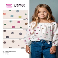 25400-12 "Embroidery le fleur"