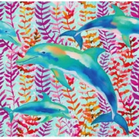 27551-12 ''Dolphin Swim'' print