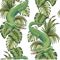 27224-02TR ''Croco Jungle'' print