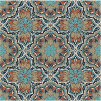 27862-15VW ''Kaleidoscope'' print