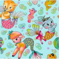 27550-99 ''Marine Pets'' print