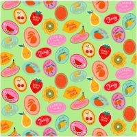27207-10TR ''Juicy Stickers'' print