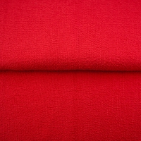 10490-11 (Bright Red) Cotton-mix Bouclé