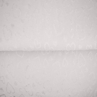 19753-22 ''Offwhite'' Jaquard Hearts