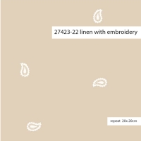 27423-22 ''Tiny Paisley'' Embroidery