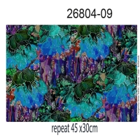 26804-09VI “Luminous Jungle” Viscose-jersey print