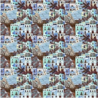 27856-09VW ''Riviera Coastline'' print