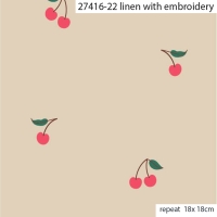 27416-22 ''Tiny Cherry'' Embroidery