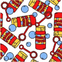 27203-02TR ''Bubble Bottle'' print