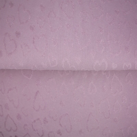 19753-120 ''old Lilac'' Jaquard Hearts