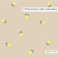 27418-22 ''Tiny Lemon'' Embroidery