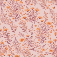 27617-12PL ''Floral Heath'' print