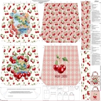 27510 ''Cherry Beach'' Bag Panel