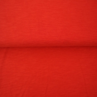 10480-11 (Bright Red) Cotton Frame (Slub) Jersey