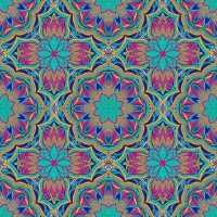 27862-99VW ''Kaleidoscope'' print