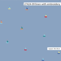 27424-09 ''Tiny Sailboat'' Embroidery