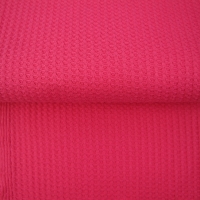 10270-21 (Magenta) Big Waffle Knit