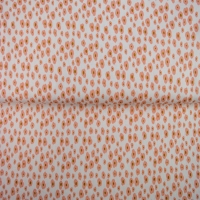 26356-02 ''Floral Outlines'' Rib Jersey Print