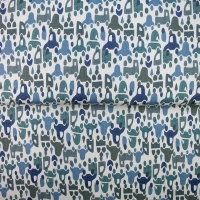 26314-02 ''Heavy Traffic'' Rib Jersey print