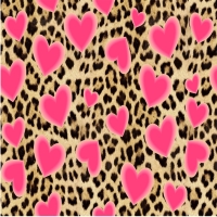 27871-12TR ''Funky Hearts'' print