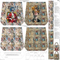 27511 "Tough Girls" Bag Panel