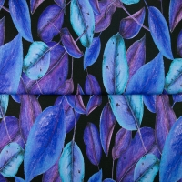 26805-09VI “Veil of Leaves” Viscose-jersey print