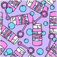 27203-14TR ''Bubble Bottle'' print