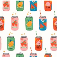 27206-02TR ''Soda Cans'' print