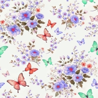 27619-14PL ''Butterfly Garden'' print