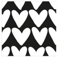 27962-20FT ''Heart Shape'' print