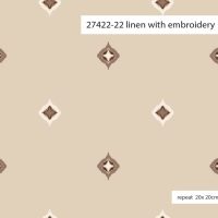 27422-22 ''Tiny Aztec'' Embroidery