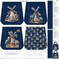 26711 ''Old Windmill'' Bag Panel