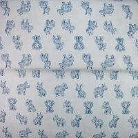 26343-02TR ''Blue Zoo'' print