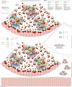 27938 ''Humble Cherry'' Skirt panel