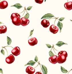 27936TR ''Classic Cherry'' print