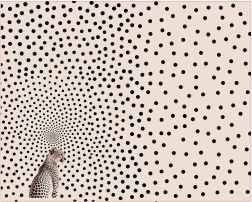 27948 ''Leopard Illusion'' Panel