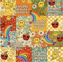 27269TR ''Happy 70's'' print