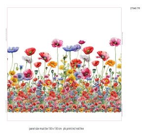 27946 ''Summer Field'' Shirt Panel