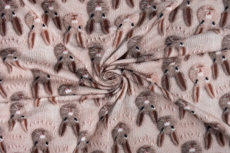 26501-22 ''Knitted bunny Friends'' FT-print