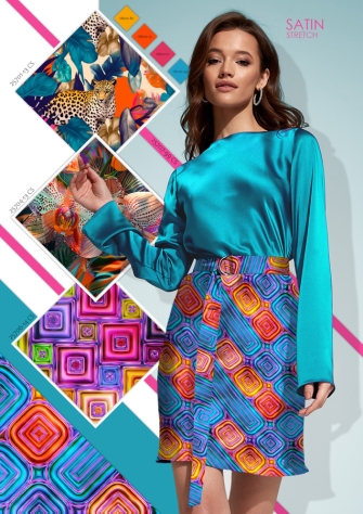 25701-13CS "Elegant Leopard'' Satin