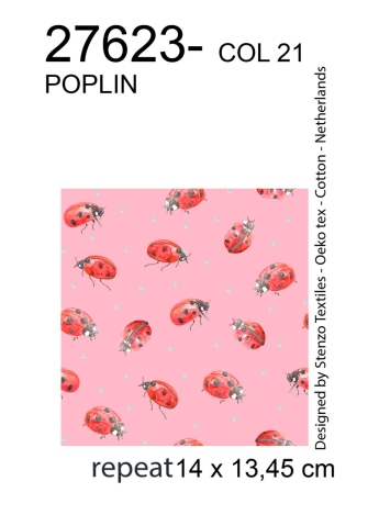27623-21PL ''Lady Ladybug'' print