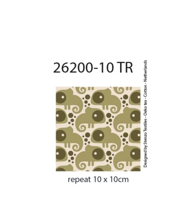 26200-10 ''Little Chameleon'' print