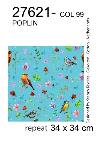 27621-99PL ''Little bird'' print