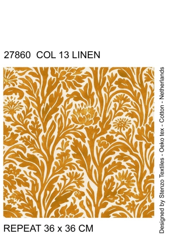 27860-13LI ''Floral Fantasy'' print