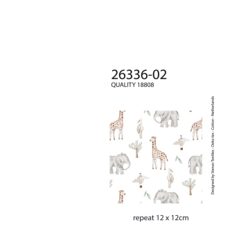 26336-02 ''Safari Cuties'' print