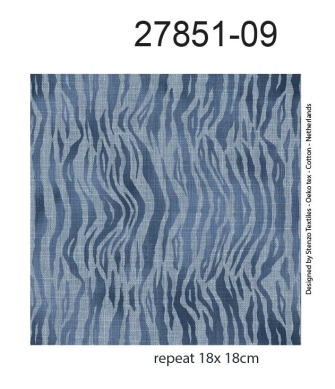 27851-09VW ''Linen Zebra'' print