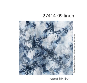 27414-09LI ''Faded Butterfly'' print