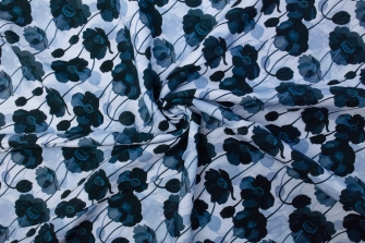 27852-09VW ''Dark Flower'' print