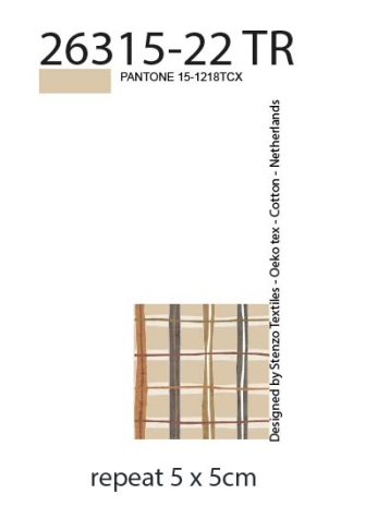 26315-22TR ''Checks'' print