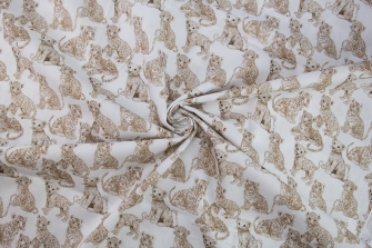 26344-22PL ''Beige Kittens'' print